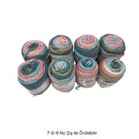 İH7037 - 694 gr. (8 Adet) Maxi kalınlık batik İhraç Fazlası İp