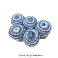 İH7061 - 570 gr. (5 Adet) Antipilling batik İhraç Fazlası İp