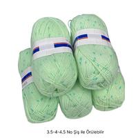 İH7078 - 520 gr. (5 Adet) Simli benekli İhraç Fazlası İp