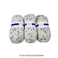 İH7080 - 314 gr. (3 Adet) Benekli İhraç Fazlası İp