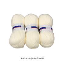 İH7090 - 450 gr. (3 Adet) Ekru İhraç Fazlası İp