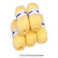 İH7095 - 530 gr. (5 Adet) Yumuşak Doku ihraç açık sarı İhraç Fazlası İp