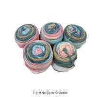 İH7109 - 450 gr. (5 Adet) Maxi kalınlık batik İhraç Fazlası İp