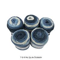 İH7112 - 450 gr. (5 Adet) Maxi kalınlık batik İhraç Fazlası İp