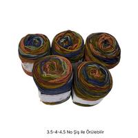 İH7116 - 490 gr. (5 Adet) Antipilling batik İhraç Fazlası İp