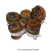 İH7118 - 540 gr. (5 Adet) Antipilling batik İhraç Fazlası İp