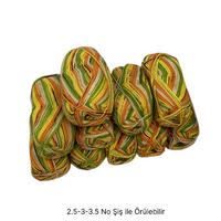 İH7120 - 800 gr. (8 Adet) Antipilling batik İhraç Fazlası İp