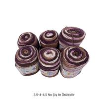 İH7126 - 490 gr. (6 Adet) Antipilling batik İhraç Fazlası İp