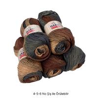 İH7163 - 490 gr. (5 Adet) Nako vals outlet İhraç Fazlası İp