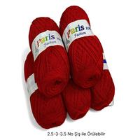 İH7237 - 590 gr. (5 Adet) İnce kırmızı İhraç Fazlası İp