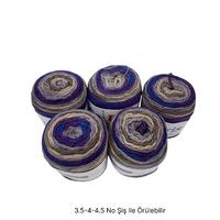 İH7262 - 420 gr. (5 Adet) Antipilling batik İhraç Fazlası İp