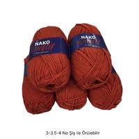 İH7287 - 490 gr. (5 Adet) Antipilling Nako outlet  İhraç Fazlası İp