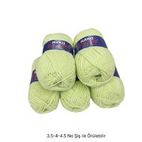 İH7288 - 438 gr. (5 Adet) % 50 yün Nako outlet  İhraç Fazlası İp