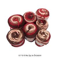 İH7305 - 420 gr. (7 Adet) Maxi kalınlık batik İhraç Fazlası İp