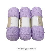 İH7321 - 434 gr. (3 Adet) Uzun sarım simli İhraç Fazlası İp