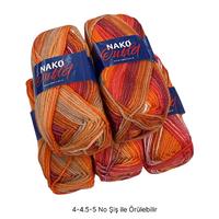 İH7400 - 560 gr. (5 Adet) Nako outlet batik İhraç Fazlası İp