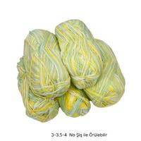 İH7438 - 400 gr. (5 Adet) Yumuşak Doku batik İhraç Fazlası İp