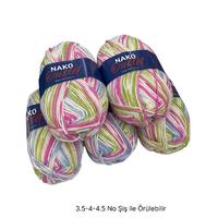 İH7473 - 500 gr. (5 Adet) Antipilling batik İhraç Fazlası İp