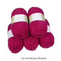 İH7474 - 594 gr. (5 Adet) Fuşya İhraç Fazlası İp