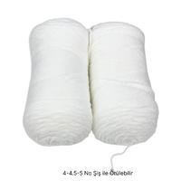 İH7478 - 440 gr. (2 Adet) Yumuşak Doku büyük çile beyaz İhraç Fazlası İp