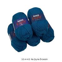 İH7504 - 556 gr. (5 Adet) Nako outlet  İhraç Fazlası İp