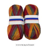 İH7515 - 490 gr. (2 Adet) Büyük çile batik İhraç Fazlası İp