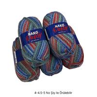 İH7536 - 520 gr. (5 Adet) Nako outlet Yumuşak Doku İhraç Fazlası İp