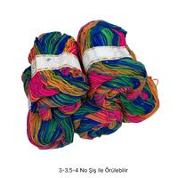 İH7554 - 480 gr. (5 Adet) Batik ince yumuşak doku İhraç Fazlası İp