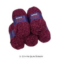 İH7569 - 470 gr. (5 Adet) Nako outlet yumuşak doku İhraç Fazlası İp