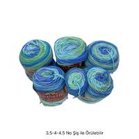 İH7576 - 420 gr. (5 Adet) Antipilling batik İhraç Fazlası İp