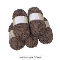 İH7599 - 490 gr. (5 Adet) Vizon rengi İhraç Fazlası İp