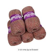 İH7635 - 510 gr. (5 Adet) Moher yünlü ince İhraç Fazlası İp