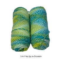 İH7638 - 412 gr. (2 Adet) Yumuşak Doku batik İhraç Fazlası İp