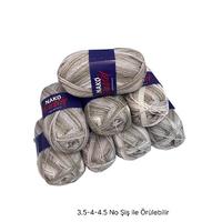 İH7649 - 1032 gr. (8 Adet) Nako outlet batik  İhraç Fazlası İp