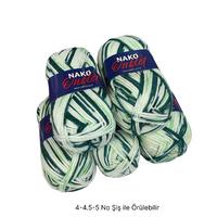 İH7698 - 550 gr. (5 Adet) % 75 yün nako outlet İhraç Fazlası İp