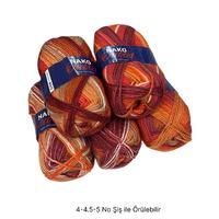 İH7718 - 550 gr. (5 Adet) Nako outlet batik  İhraç Fazlası İp