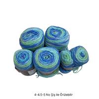 İH7731 - 400 gr. (5 Adet) Antipilling batik İhraç Fazlası İp