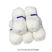 İH7781 - 246 gr. (5 Adet) Yumuşak Doku Beyaz İhraç Fazlası İp