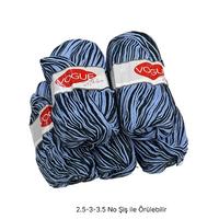 İH7810 - 640 gr. (5 Adet) Nako vogue İnce batik İhraç Fazlası İp