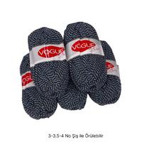 İH7828 - 358 gr. (5 Adet) Nako vogue kırçıllı İhraç Fazlası İp