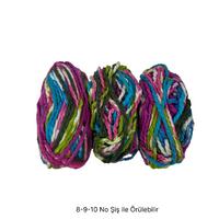 İH7844 - 274 gr. (3 Adet) Spagetti kalın batik İhraç Fazlası İp