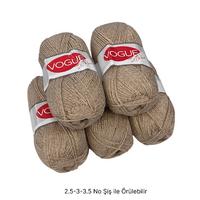 İH7870 - 400 gr. (5 Adet) Nako vogue simli İhraç Fazlası İp