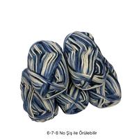 İH7878 - 530 gr. (5 Adet) % 75 yün moher İhraç Fazlası İp