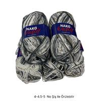 İH7887 - 650 gr. (5 Adet)  Nako outlet batik İhraç Fazlası İp