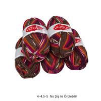 İH7918 - 400 gr. (5 Adet) Nako vogue batik İhraç Fazlası İp