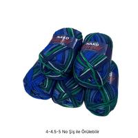 İH7934 - 580 gr. (5 Adet) % 75 yün Nako outlet  İhraç Fazlası İp 