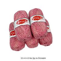 İH7942 - 500 gr. (5 Adet) Yumuşak Doku kırçıllı nako vogue İhraç Fazlası İp