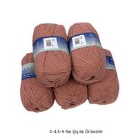 İH7952 - 500 gr. (5 Adet) % 25 yün Yumuşak Doku İhraç Fazlası İp