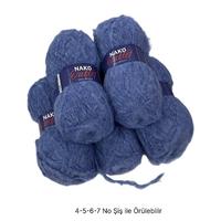 İH7957 - 540 gr. (5 Adet) Kid moher Nako outlet İhraç Fazlası İp