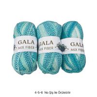 İH7972 - 600 gr. (3 Adet) Gala Yumuşak Doku batik  İhraç Fazlası İp